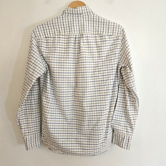 J. Crew Plaid Check Size S Oxford Slim Button Down Dress Shirt - Picture 3 of 7
